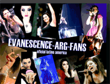 Tablet Screenshot of evanescence-lucas.blogspot.com