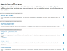 Tablet Screenshot of educmovimientohumano.blogspot.com