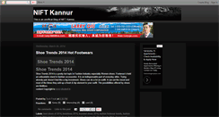 Desktop Screenshot of niftkannur.blogspot.com