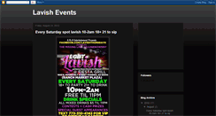 Desktop Screenshot of lavish-events.blogspot.com