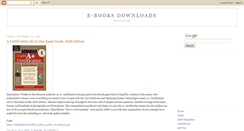 Desktop Screenshot of e-bookscertification.blogspot.com