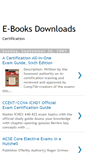 Mobile Screenshot of e-bookscertification.blogspot.com