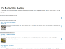 Tablet Screenshot of collectionsgallery.blogspot.com