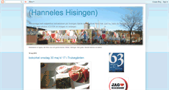 Desktop Screenshot of hanneleshisingen.blogspot.com