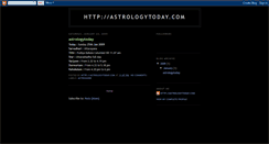 Desktop Screenshot of httpastrologytodaycom.blogspot.com