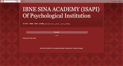 Desktop Screenshot of ibne-sina.blogspot.com