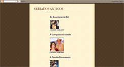 Desktop Screenshot of listaseriadosantigos.blogspot.com