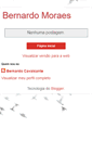 Mobile Screenshot of bernardomoraes.blogspot.com