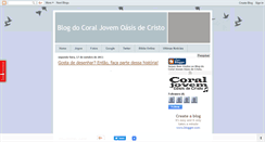 Desktop Screenshot of coraljovemoasisdecristo.blogspot.com