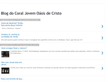 Tablet Screenshot of coraljovemoasisdecristo.blogspot.com