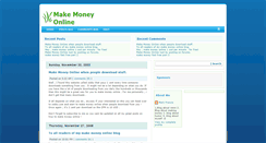 Desktop Screenshot of makemoneyfornoobs.blogspot.com