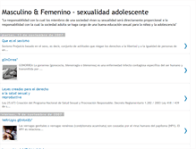 Tablet Screenshot of masculinoyfemenino.blogspot.com