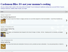 Tablet Screenshot of cardamombliss.blogspot.com