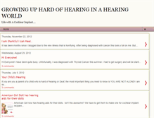 Tablet Screenshot of growinguphardofhearing.blogspot.com