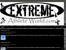 Tablet Screenshot of extremeathleteworld.blogspot.com