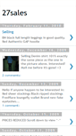 Mobile Screenshot of 27sales.blogspot.com