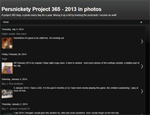 Tablet Screenshot of persnicketyproject365.blogspot.com
