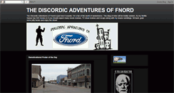 Desktop Screenshot of discordicadventuresoffnord.blogspot.com