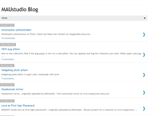 Tablet Screenshot of maustudio.blogspot.com