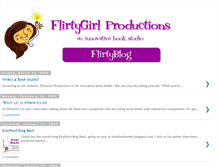Tablet Screenshot of flirtygirlproductions.blogspot.com