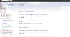 Desktop Screenshot of imperfectreason.blogspot.com