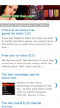 Mobile Screenshot of nokia5233freeapps.blogspot.com