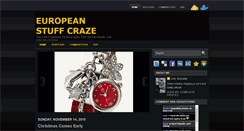 Desktop Screenshot of europeanstuffcraze.blogspot.com