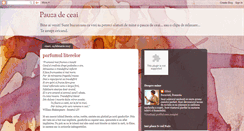 Desktop Screenshot of pauza-de-ceai.blogspot.com