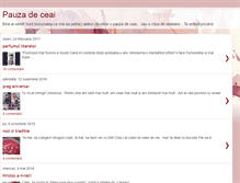 Tablet Screenshot of pauza-de-ceai.blogspot.com