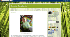 Desktop Screenshot of growingcampfamily.blogspot.com