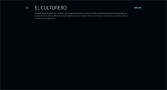 Desktop Screenshot of elculturero.blogspot.com