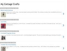 Tablet Screenshot of mycottagecrafts.blogspot.com