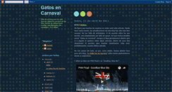 Desktop Screenshot of gatosencarnaval.blogspot.com