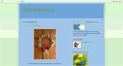 Desktop Screenshot of lidinrecicla.blogspot.com