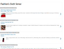 Tablet Screenshot of fashions6sense.blogspot.com