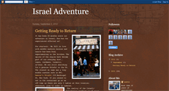 Desktop Screenshot of israelandegyptadventure.blogspot.com