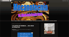 Desktop Screenshot of mecanotecnia.blogspot.com