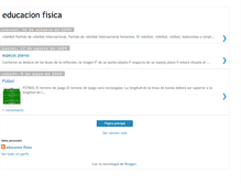 Tablet Screenshot of educacionfisicalpe.blogspot.com