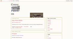 Desktop Screenshot of consumptionfunction.blogspot.com