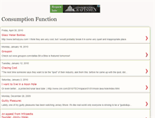 Tablet Screenshot of consumptionfunction.blogspot.com