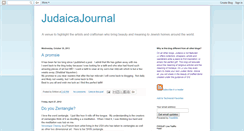 Desktop Screenshot of judaicajournal.blogspot.com