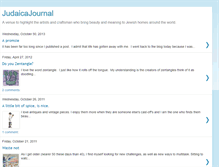 Tablet Screenshot of judaicajournal.blogspot.com