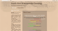 Desktop Screenshot of familyperrigenealogy.blogspot.com