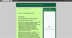 Desktop Screenshot of convergenciapopular.blogspot.com