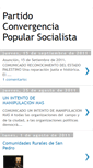 Mobile Screenshot of convergenciapopular.blogspot.com