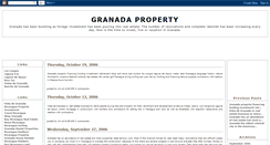 Desktop Screenshot of granadaproperty.blogspot.com