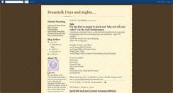 Desktop Screenshot of jacksmagicbeanstalk.blogspot.com