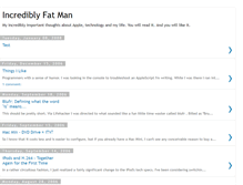 Tablet Screenshot of incrediblyfatman.blogspot.com