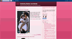Desktop Screenshot of celebritybabiesworldwide.blogspot.com