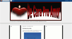 Desktop Screenshot of decaraproamor.blogspot.com